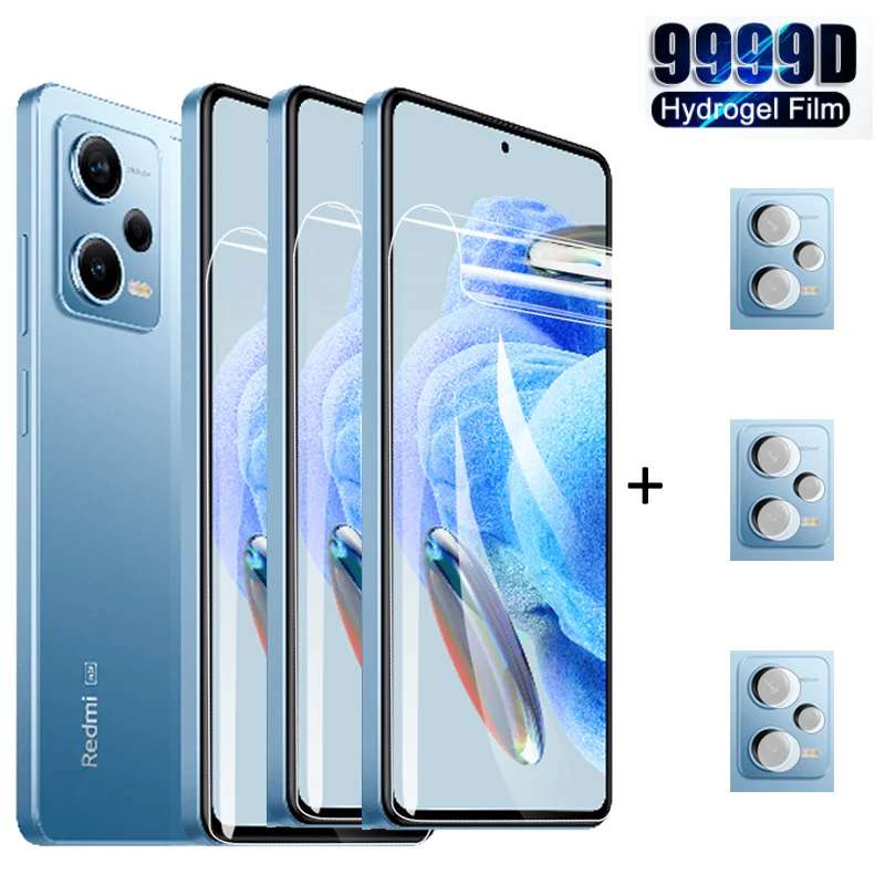 

Hydrogel Film For Redmi Note 12 Pro 5G Screen Protector For Xiaomi Redmi Note 12 Pro+ Transparent Soft Film Redmi Note 12s 11 Pro Note12 Smartphone Curved Safety Protective Hidrogel Redmi Note 12 Pro Plus Not Glass