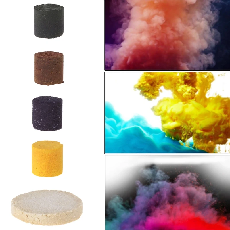 Colored Smoke Tricks Props Tips Fun Toy Smoke Cake Fog Magician Party