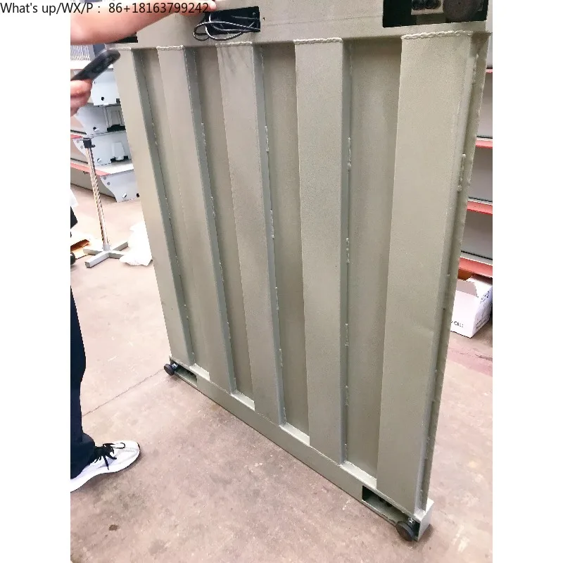 Intrinsically Safe Digital Steel Platform Scale Explosion Proof LCD Indicator Electronic Weighing Scales for Industrial Use