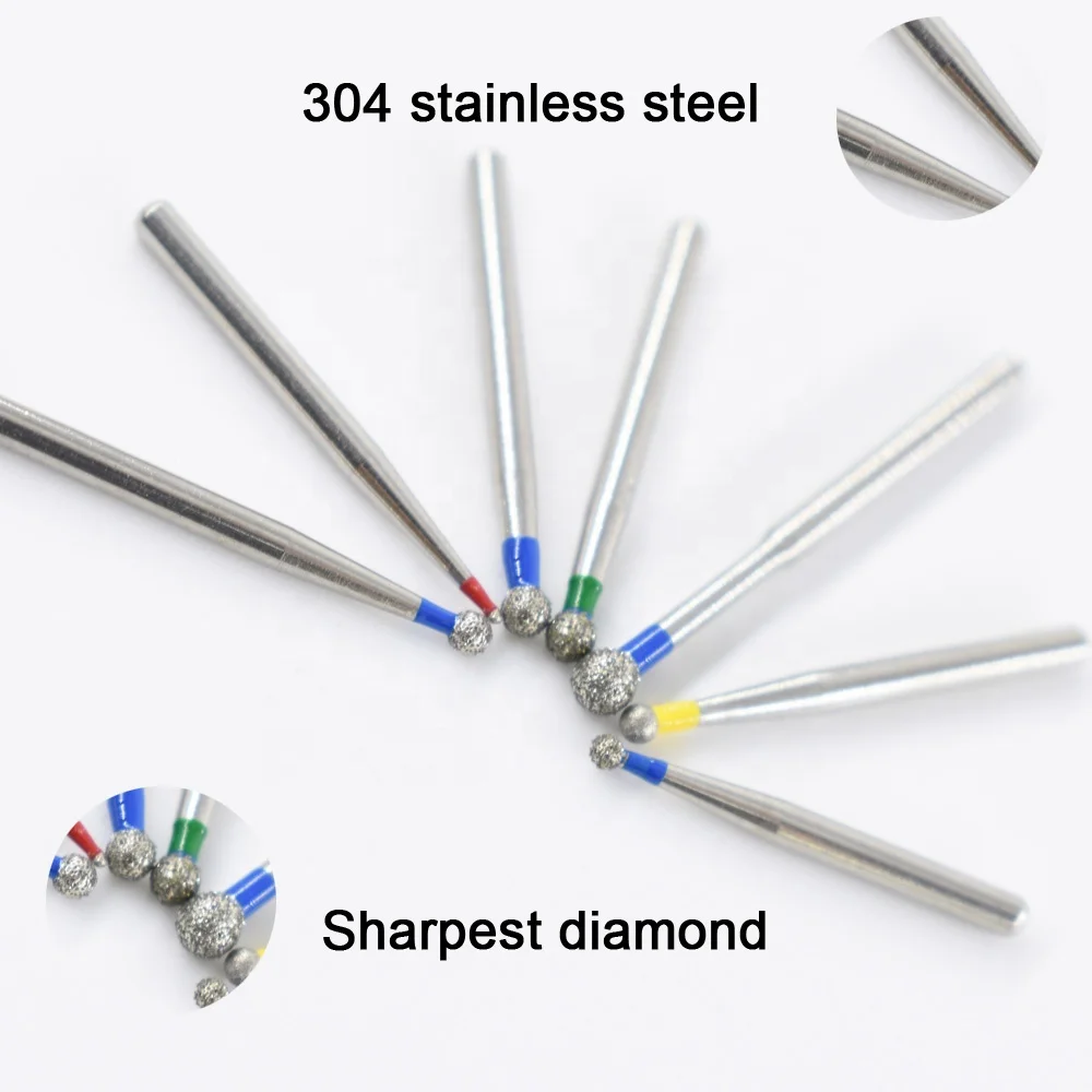 5pcs/pack  FG Dia 1.6MM Dental Drills High Speed Handpiece Diamond Bur All Series Teeth Whitening Dentistry Materials Supply