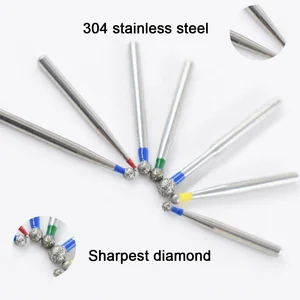 FG High Speed Dental Speed Drills, Handpiece, Bur Diamond, All series, Whitening teeth, supply of dental materials, 1.6mm day, 5pcs pack 9 Main Sales Dentistry Materials - №1