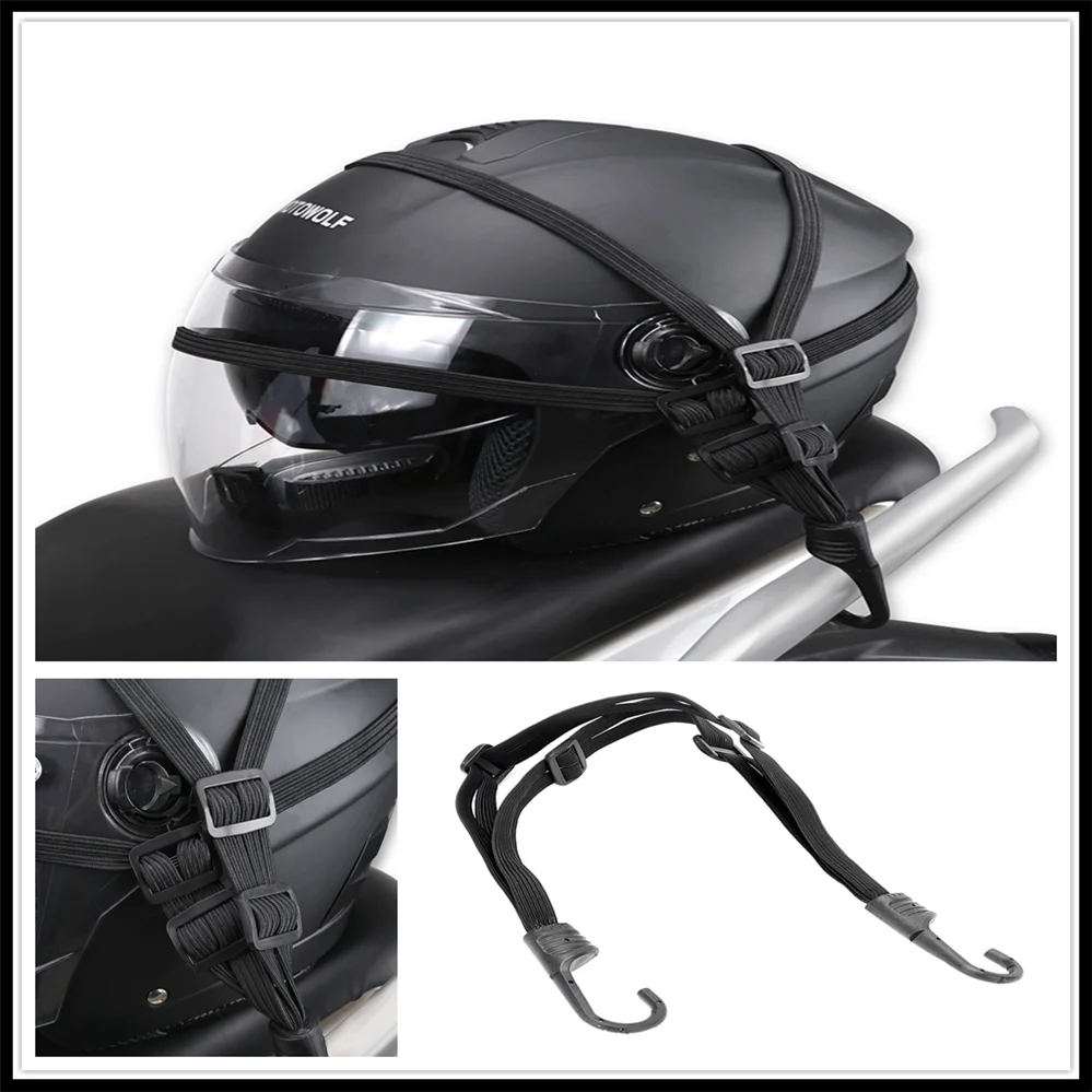 Motorrad Haken Mesh Organizer Fracht Gepäck Helm Netz Für 1200 SPORT AUDACE BREVA 1100 750 850 1100 1200 RoameR