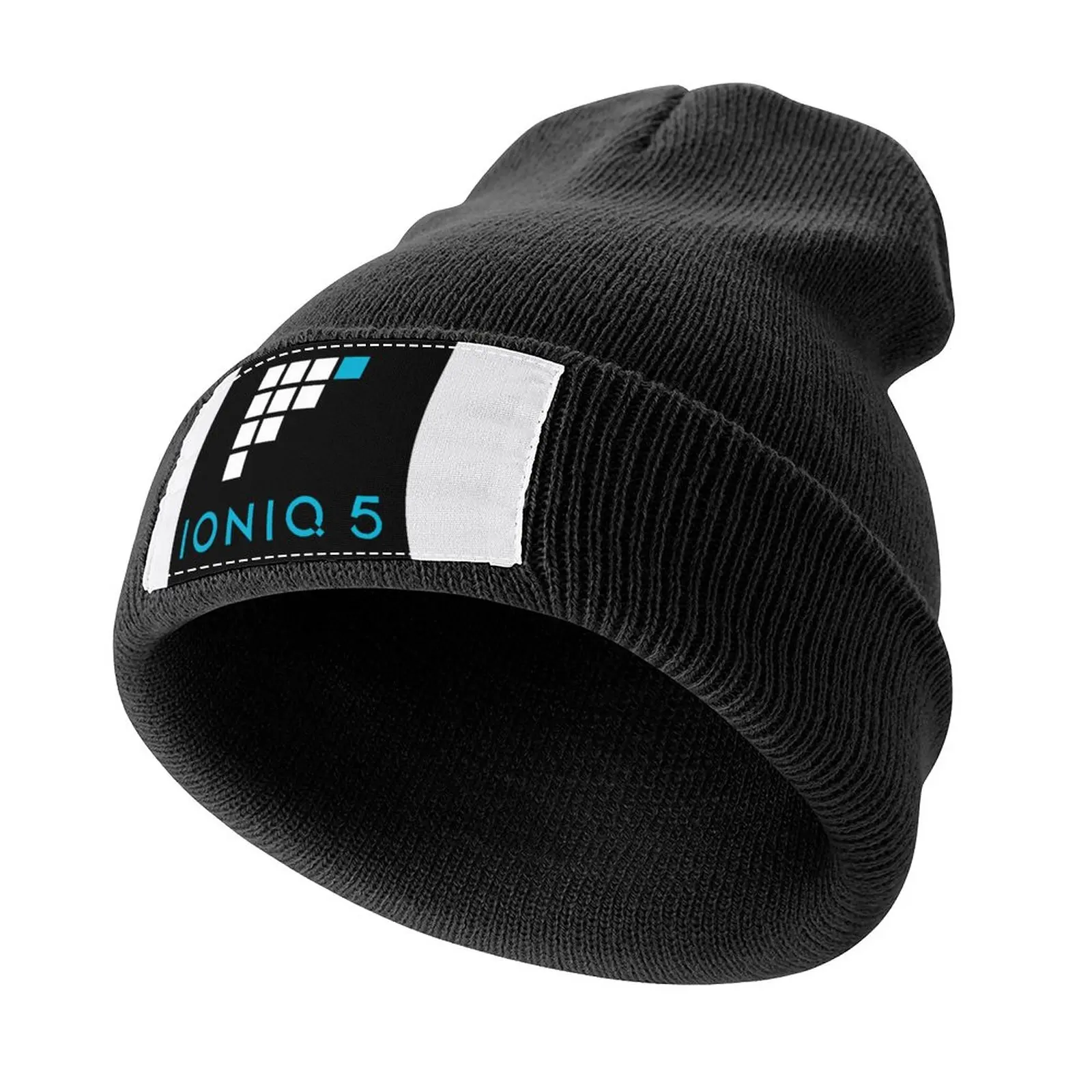 

Ioniq 5 - Fully Charged logo Knitted Hat Anime Bobble Hat Hat For Women 2023 Men's