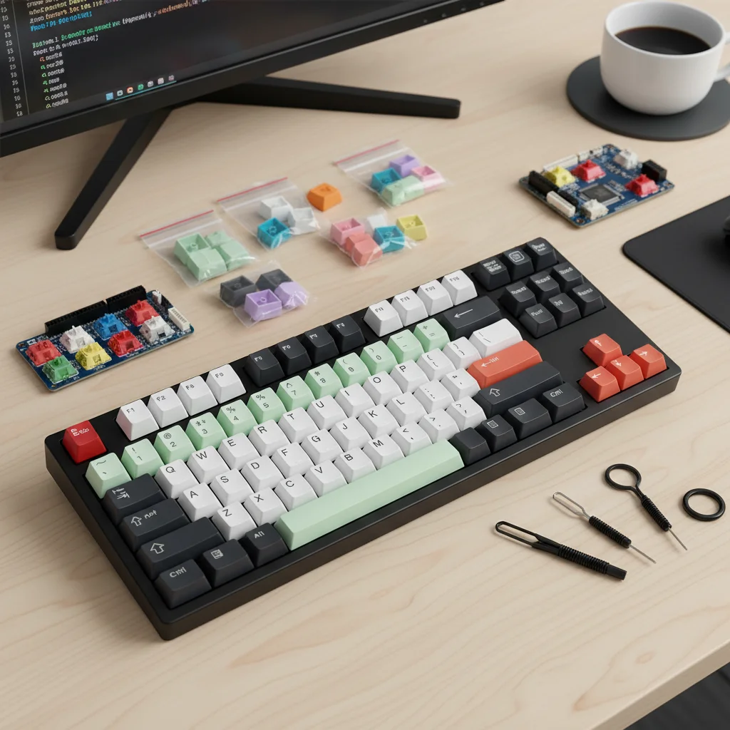 Multiple Color Unique Character Key Button DIY DSA Keycap Not Engraving Keyboard Key Cap for MX Switches Durable Blank Key Cover