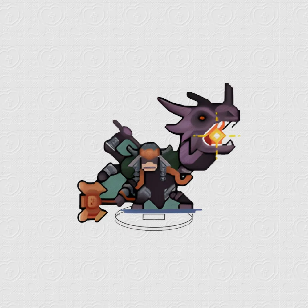 10 سنتيمتر شعبية الظلام الخيال آر بي جي لعبة الاكريليك حامل نموذج تأثيري شخصيات حلية اكسسوارات السلع جمع هدايا عيد الميلاد #6