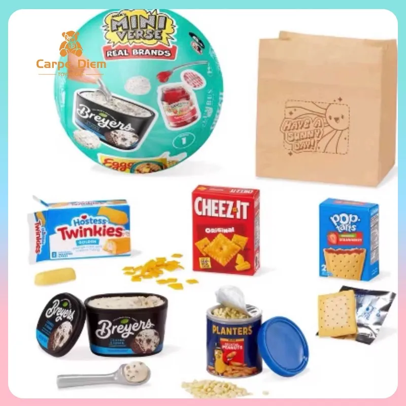 الأصلي Miniverse جعل ذلك الماركات الحقيقية الصغيرة لتقوم بها بنفسك لعبة صغيرة الكرة العمياء سوبر ماركت ألعاب صغيرة حلية جمع الاطفال هدية #1