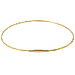 Unique Design Turnbuckle Twisted Wires Shape Bracelets Stainless Steel Gold Plated Daily DIY Jewelry Accessories For Women Gift
