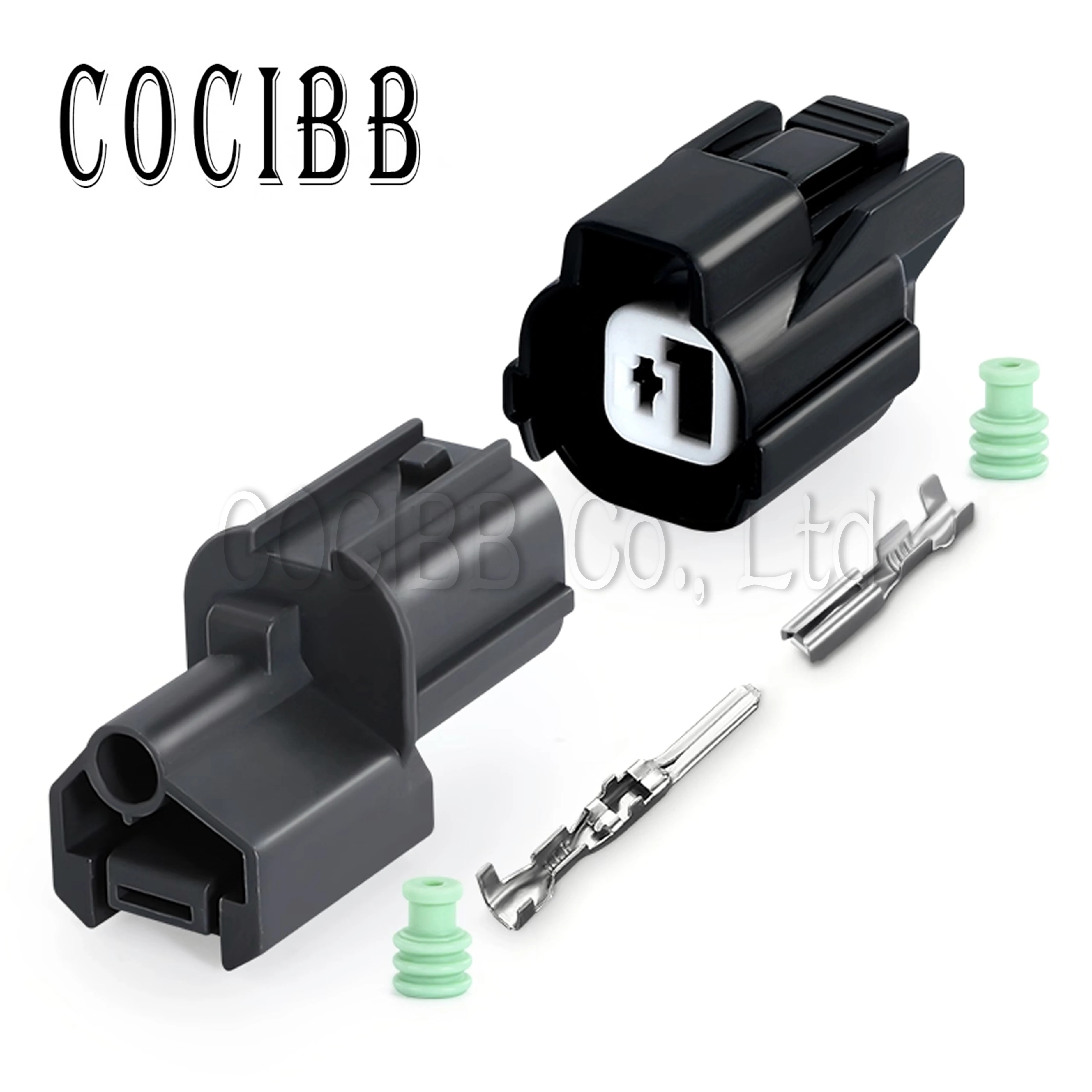 

1 Set Sumitomo 1 Pin Automotive Electrical Solenoid Plug Car Horn Sensor Female Connector Socket for Honda 6189-0386