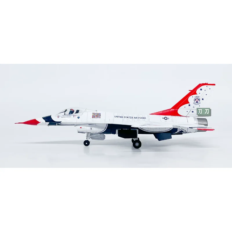 

Масштабная модель американского истребителя F-16 (1:72) из сплава, коллекционный предмет декора