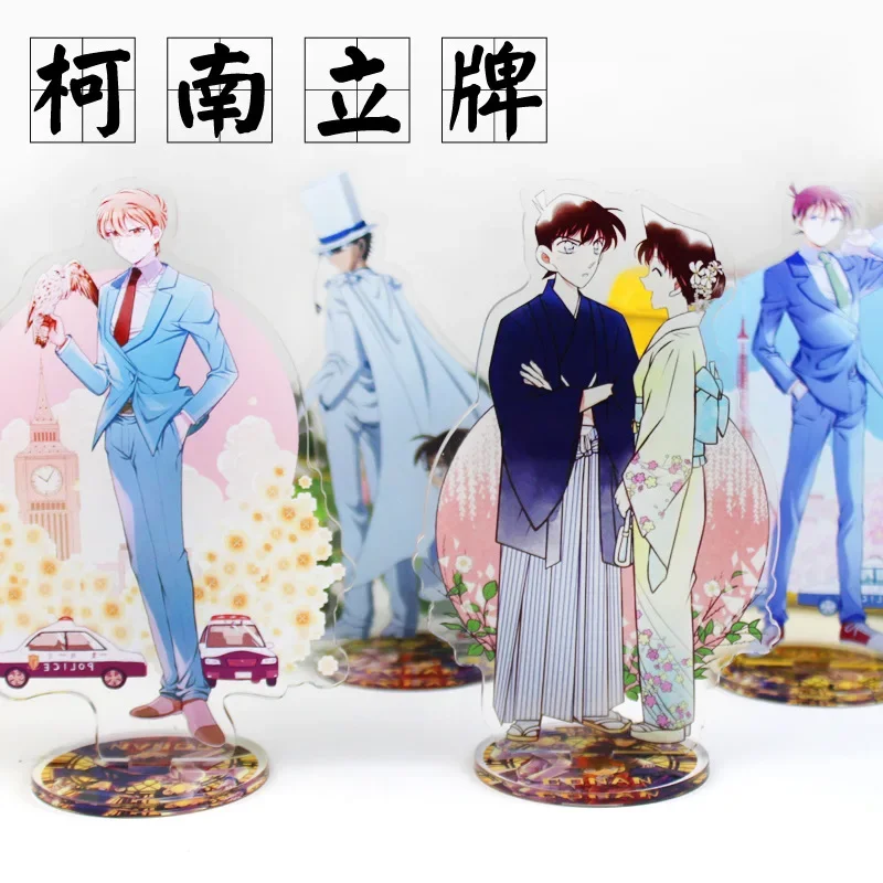 Detective Conan Acrylic Standee Anime Merchandise Collectible Figure Gift High Quality Print Customizable Replica Support