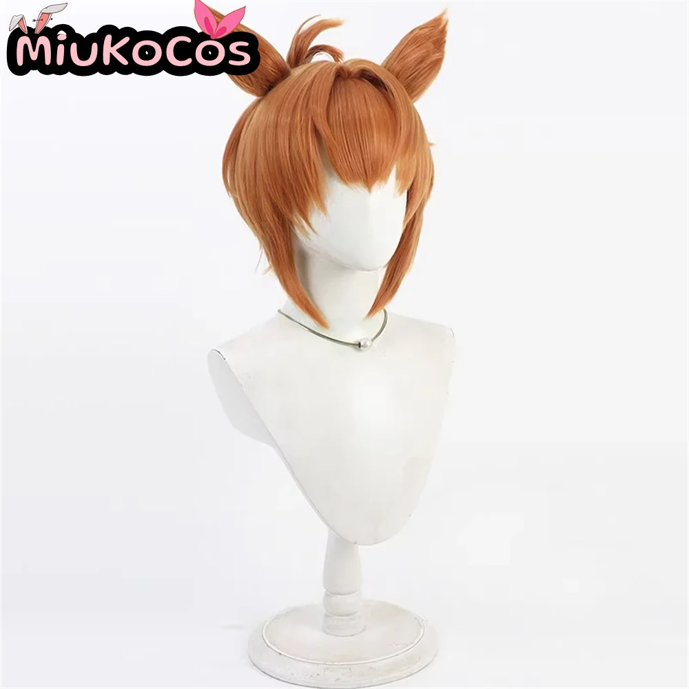 IN STOCK フリオーソ Furioso Cosplay Wig With Ears and Tail MiukoCosplay Game Umamusume:Pretty Derby Cosplay 3