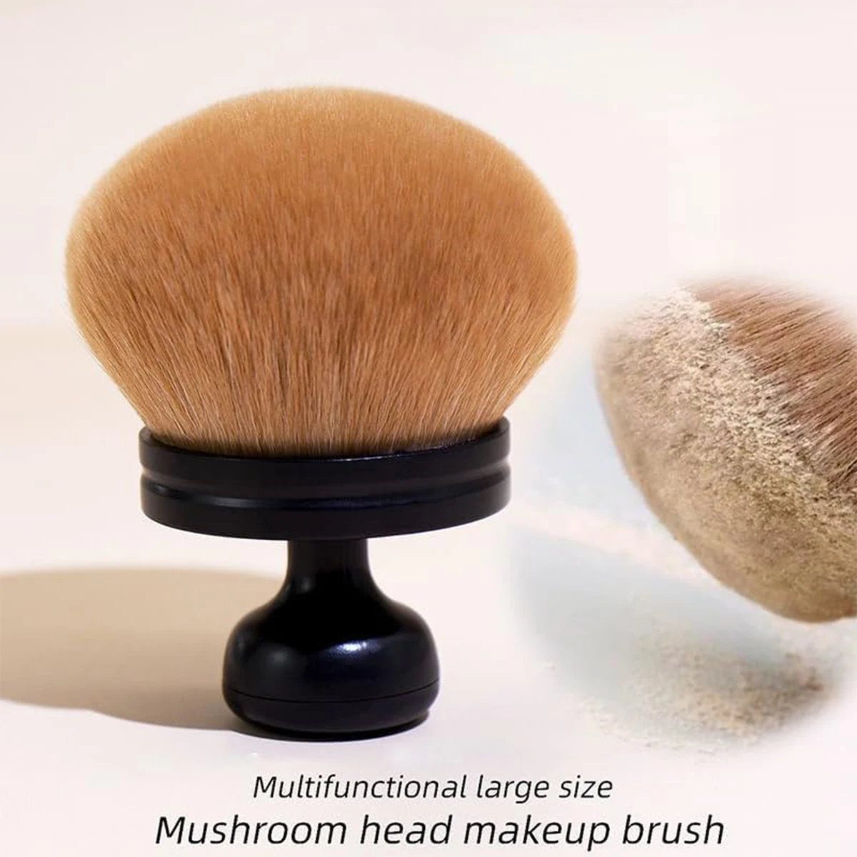 Grande Volume Pó e Blush Brush, Pincel de maquiagem profissional, Face Cont Cosméticos, Lady Beauty Tools