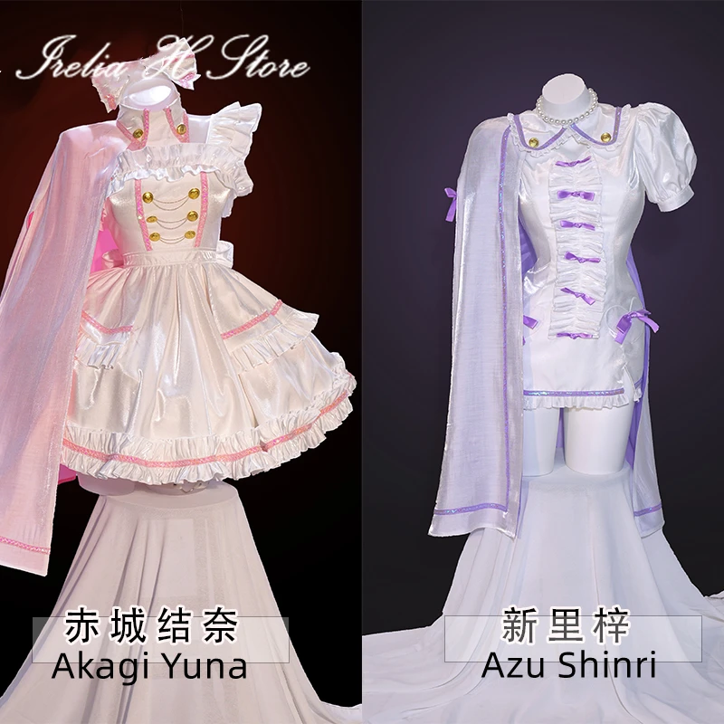 

Irelia H Store Maebashi Witches Akagi Yuna Azu Shinri Cosplay Costume Women Cosplays Anime Lolita dress