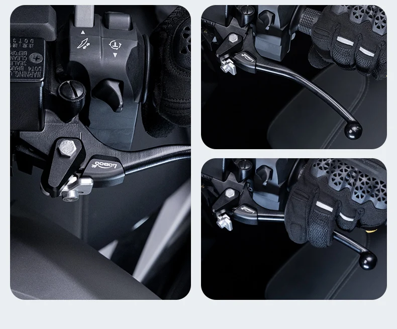 Loboo Rettich ist geeignet für Honda Fosha Park gerät xmax300 Brems horn Scheinwerfer Schalter integrierte Modifikation