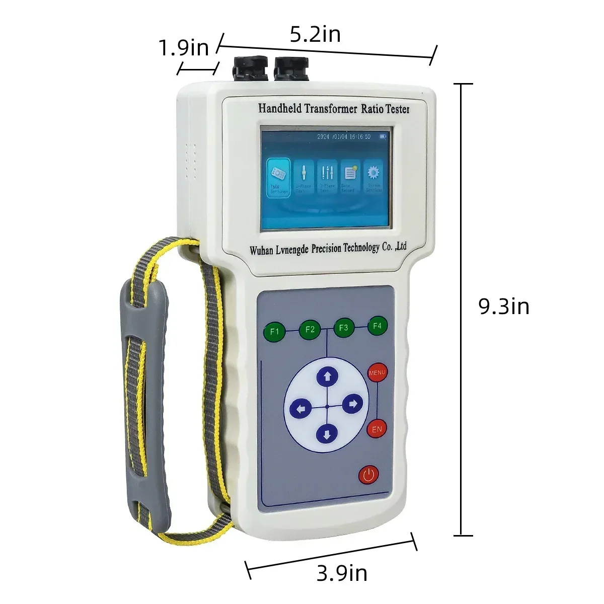 LNBC-2H Handheld transformer ratio tester Color LCD display with data export function TTR Tester