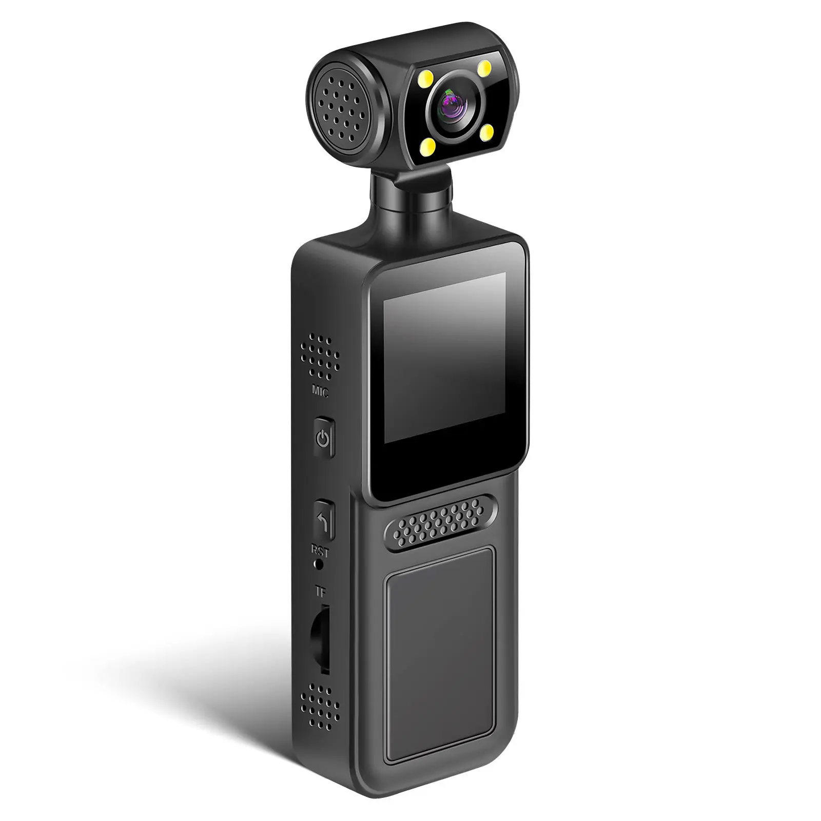 

Нагрудная камера-клипса, миниатюрная спортивная камера с аудиозаписью, водонепроницаемая, ударопрочная экшн-камера для путешествий и активного отдыха