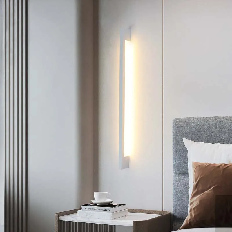 Minimalist long LED lights, living room, bedroom, bedside, stairs, hallway, atmosphere, door handles wall lights home decoration