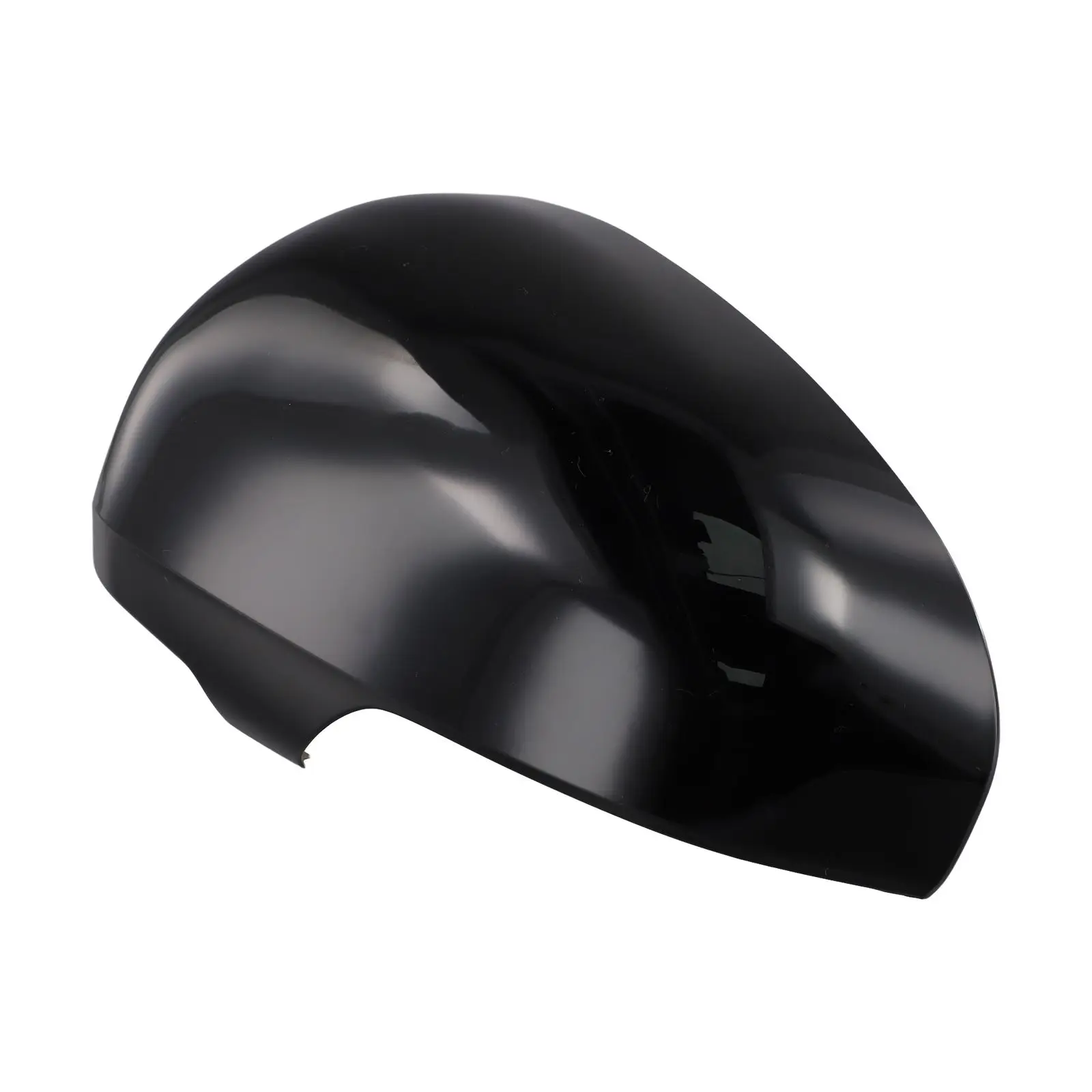 

Car Upgrade Vehicle Enhancement Black Mirror Cover Scratch Resistant Turn Signal Compatible Vehicle Upgrade Glossy Finish