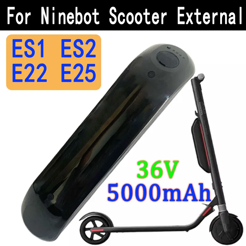 For Ninebot Segway Es1/2/4 Series  Is Suitable  ,36V 5000 mAh External Scooter Battery Electric Accessories