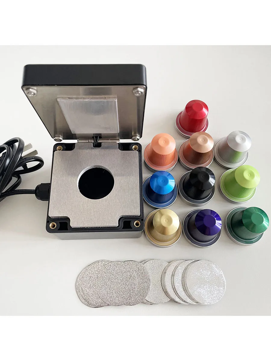 Nespresso Coffee Capsule Aluminum Sealing Machine for DIY,Ideal for Coffee Lovers