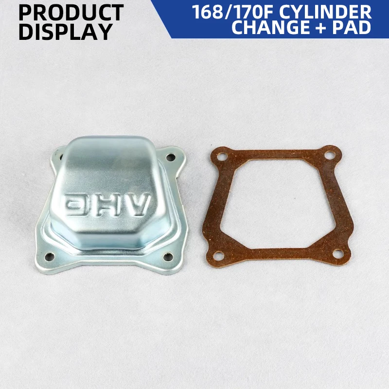 Gasoline engine accessories 3-5kw water pump 170F188F190F cylinder head cover leather ring cylinder head gasket