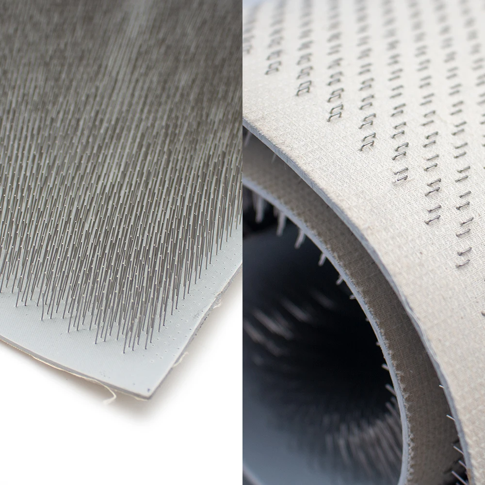 Stainless Steel Needle Plate for Mink Velvet Ironing, Velvet Plush Fabric Finishing Board