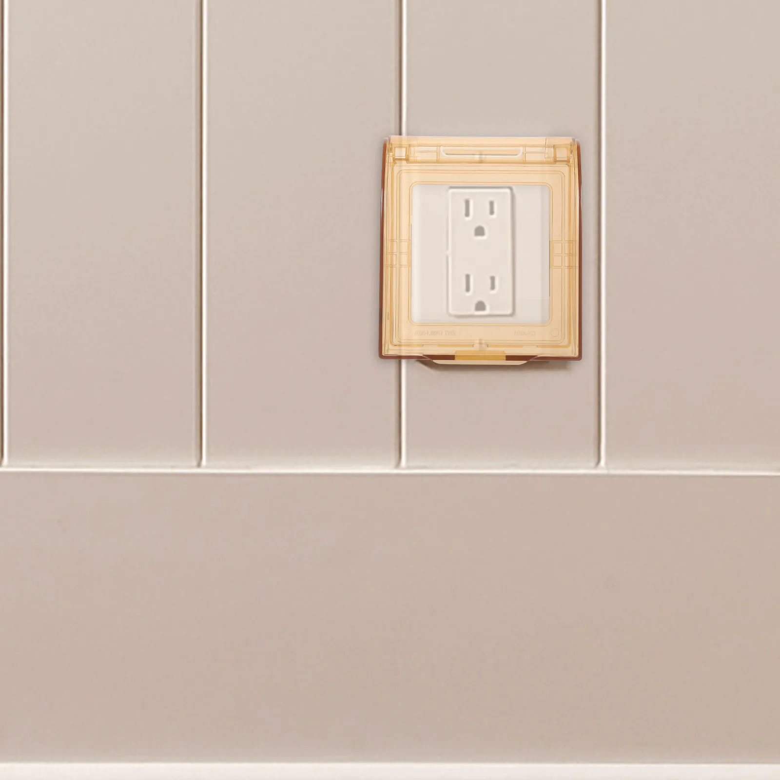 

2Pcs Babyproof Outlet Covers Child Safety Socket Protector Guard Electrical Plug Caps Prevent Toddlers Access Outlet Covers