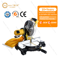 Hot-selling sliding miter saw cutting machine dust-free miter saw aluminum woodworking precision 45 degree electric