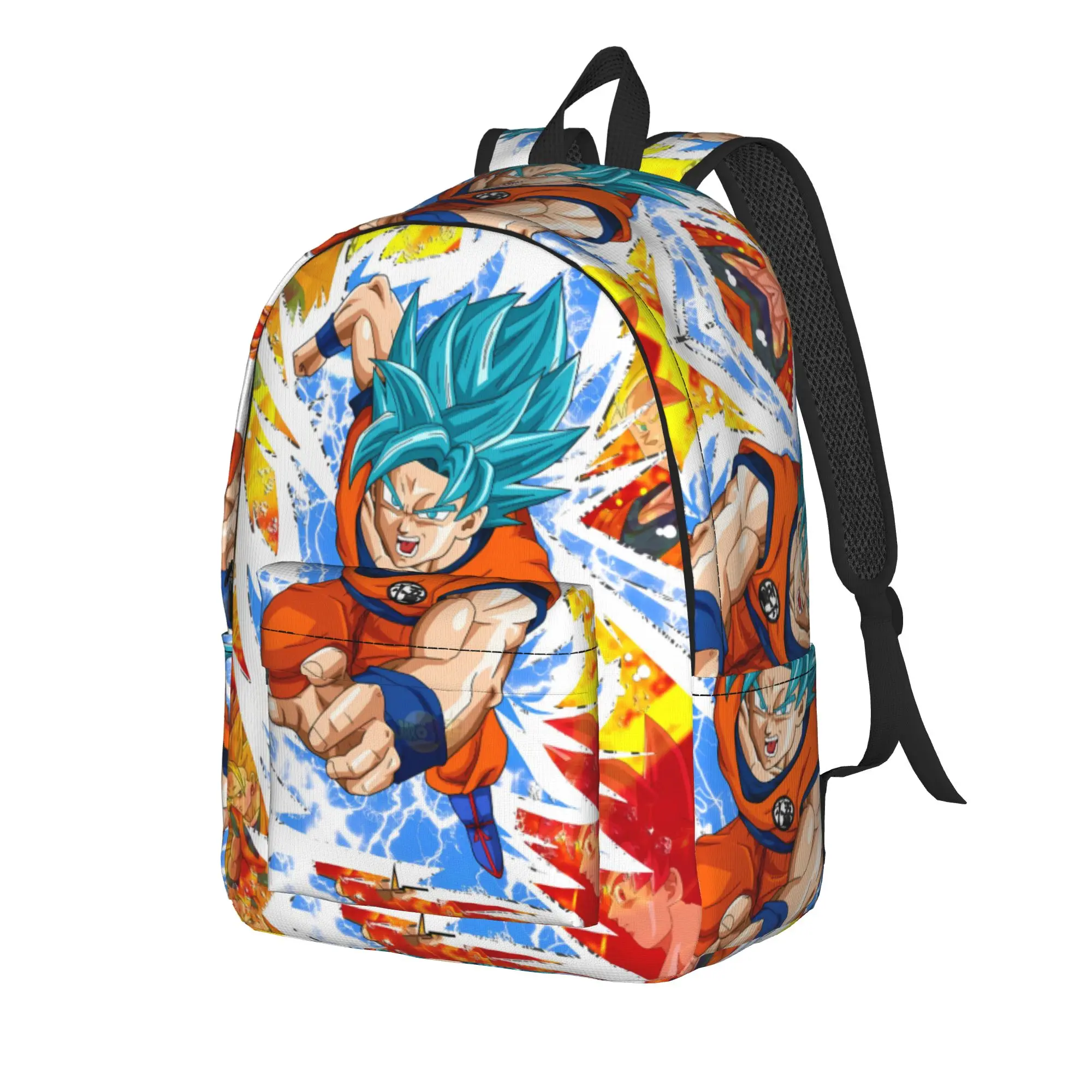 Dragons Ball Anime Song Goku Backpack  Unisex Polyester University Backpacks Back To School Cute High School Bags Rucksack