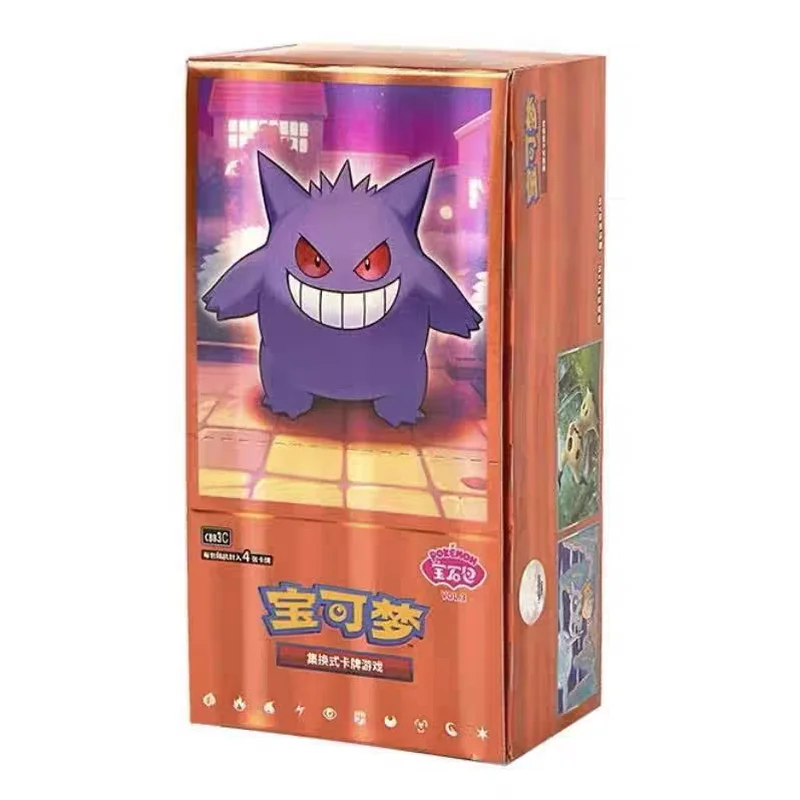 Op voorraad Originele Vereenvoudigde Chinese Pokemon Gem Pack Vol.3 Scarlet And Violet Booster Box Ptcg Trading Cards Game Collections