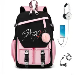 stray-y Backpack Teen Girl Boy Back To School Backpack School Bag Rucksack Women Canvas Rucksack Kid Birthday Gifts