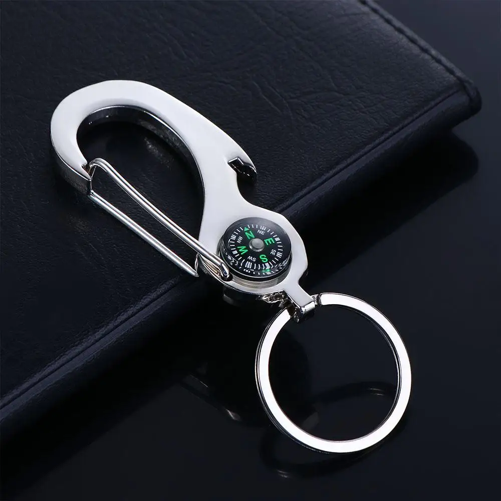 

Gift Fashion Car Accessories Compass Interior Accessories Car-styling Key Rings Keyfob Opener Car Keychain