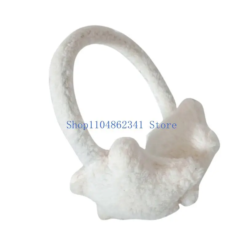 5ASD Plush Star Ear Muffs بارد التزلج على التزلج على التزلج على المشي لمسافات طويلة يغطي حماة أذن الشتاء