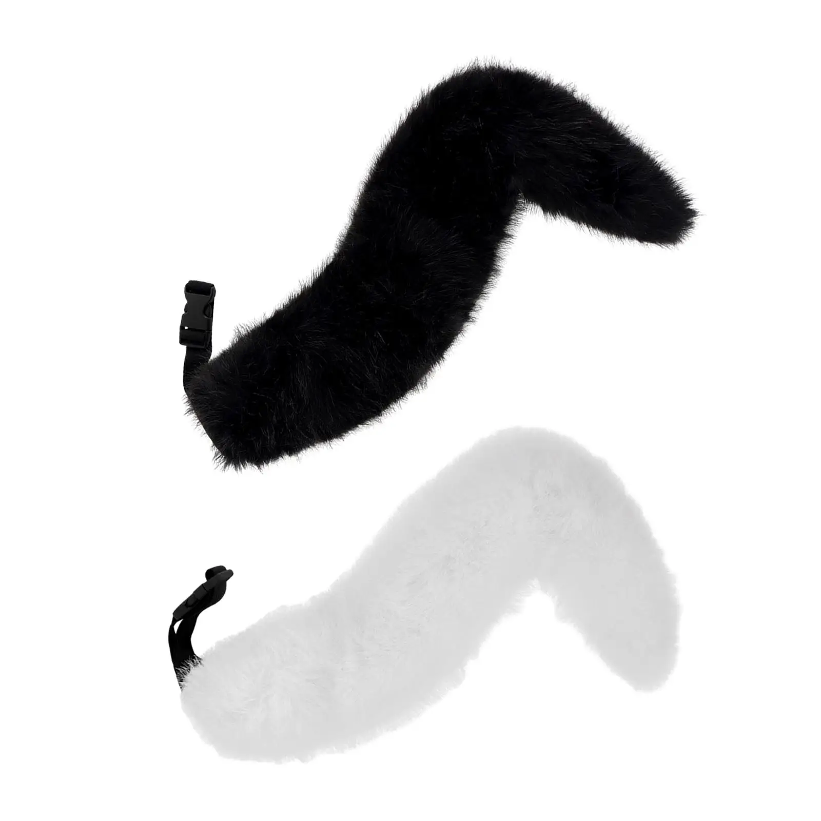 

Faux Fur Tail Costume Plush Gifts Decorative Wolf Tail Costume for Children or