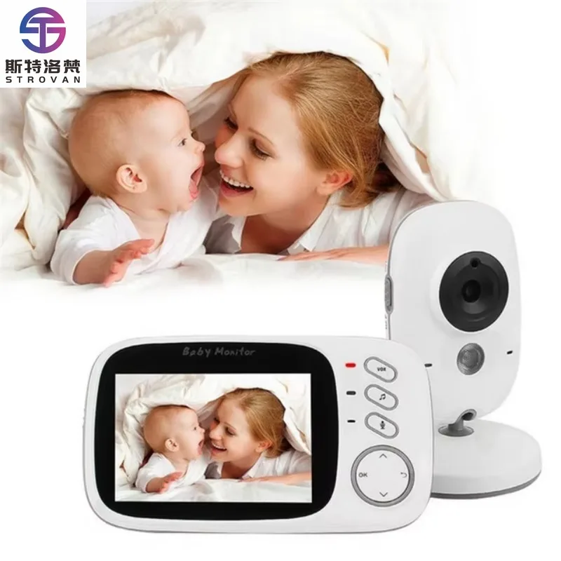 

Digital Baby Video 3.2 Inch LCD Wireless Audio Night Vision Two Way Talk Baby Sleeping Babysister