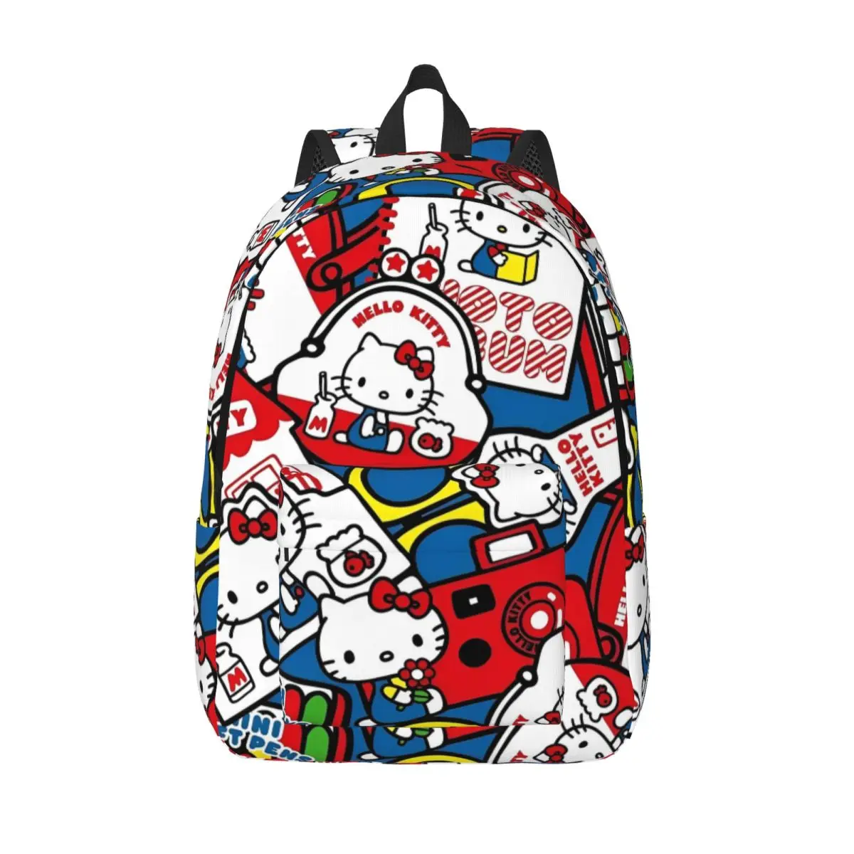 

Рюкзак с героями мультфильмов «Hello Kitty», сумки для школьников начальной школы, сумки для книг для мужчин и женщин, рюкзак для пешего туризма