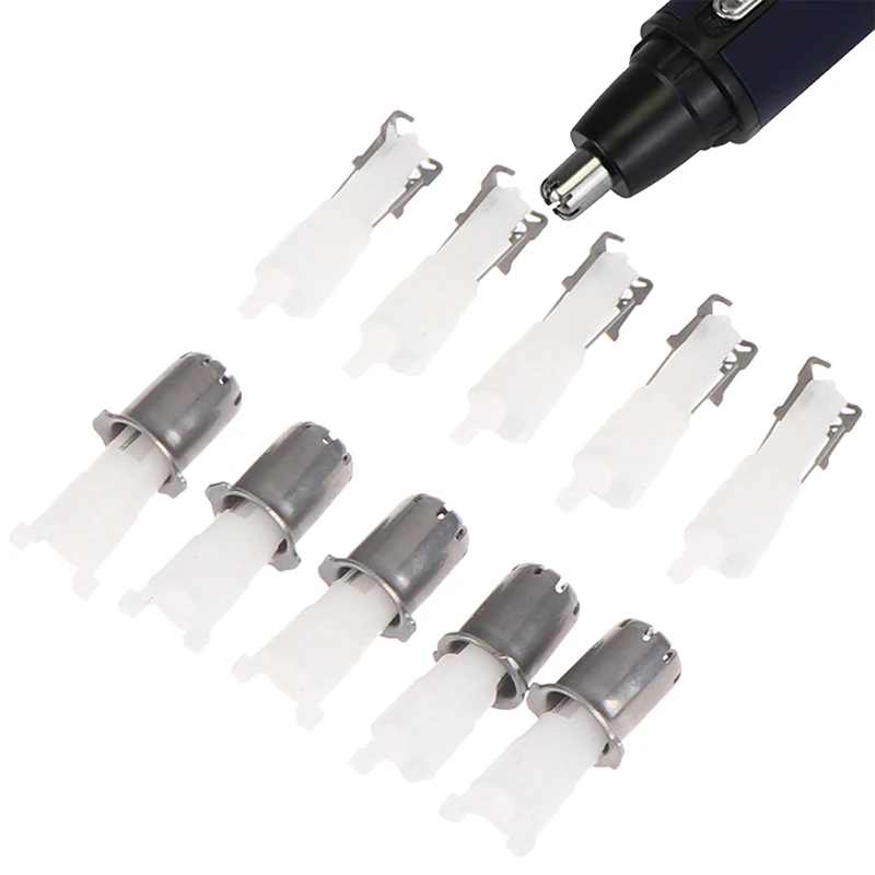 New【5Pcs Nose Hair Cutter Nose Trimmer Replacement Head 3 In 1 Electric Shaver Razor】
