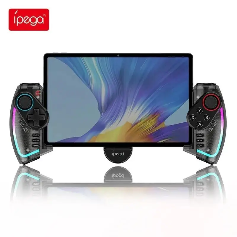 

Ipega PG-9777 джойстик для планшета стрейч Смартфон Android для IOS RGB красочный портативный игровой контроллер