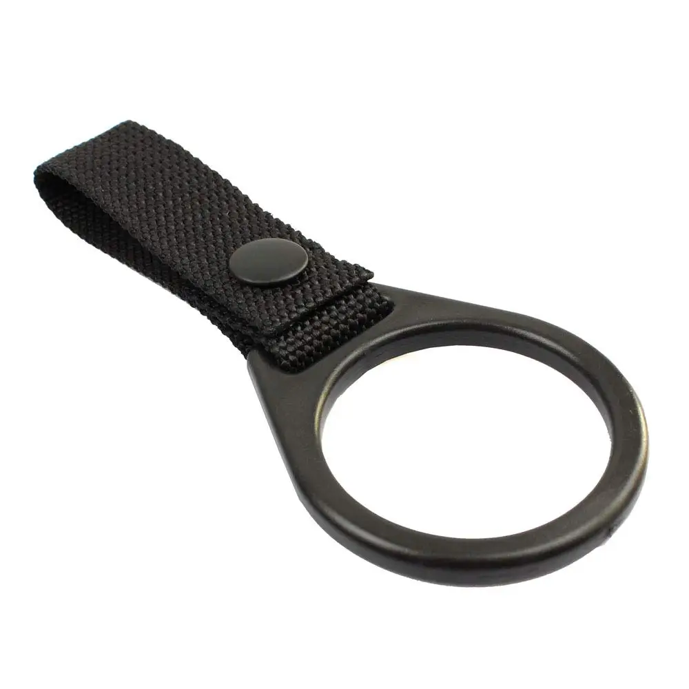 1 Stuks Tactische Baton Ring Houder D/C Mobiele Zaklamp Ring Houder Duty Riem Accessoires Zijhandvat Ring Baton holster