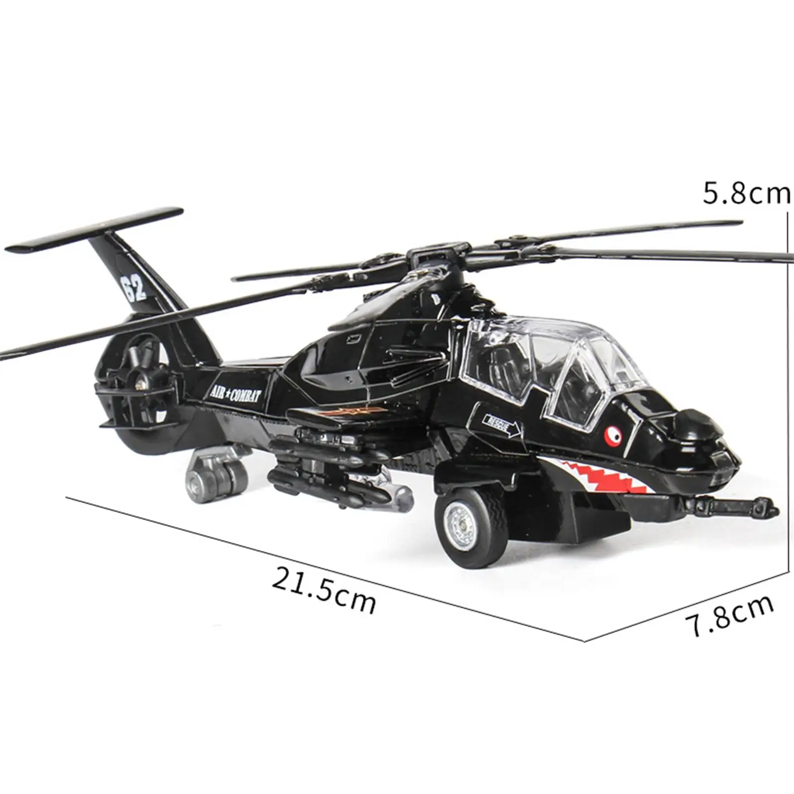 ダイキャストおもちゃのヘリコプター航空摩擦動力ミニチュア輸送機