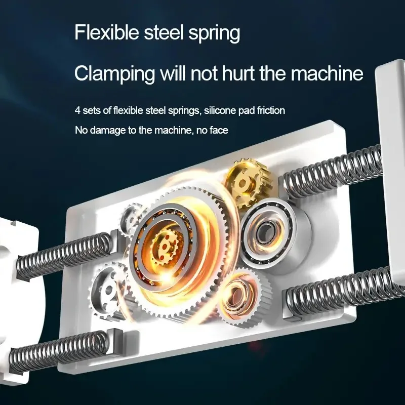 Hidden Mobile Phone Stand for   Bedside Table Top Universal Dormitory Stand - ° Swivelable, Adjustable, Sturdy and Foldable - S