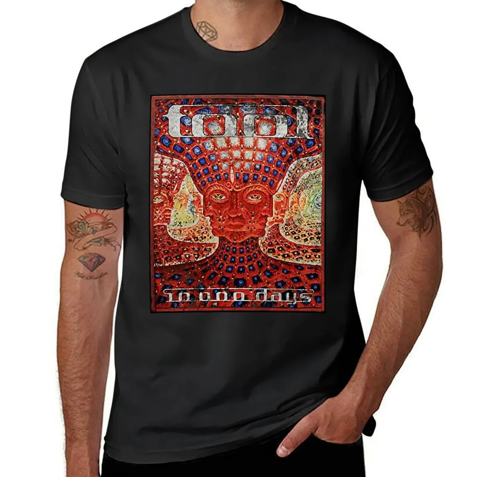 Lateralus ?nima Fear Inoculum 10,000 Days Undertow T-Shirt blacks tees Men's clothing