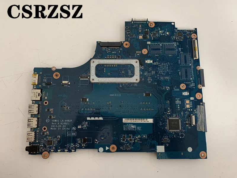

CSRZSZ For Dell inspiron 15R 5537 3537 Laptop motherboard LA-9982P CN-000GCY 00GCY i5-4200u DDR3 100% Fully Tested OK