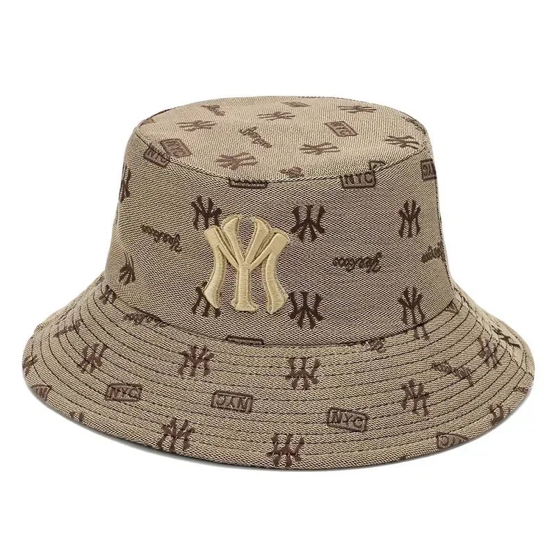 Adult Embroidery for MY Bucket Hats Men Women Outdoor Sport Fishing Travel Beach Hip Hop Sunshade Cap Four Seasons Cotton Casual