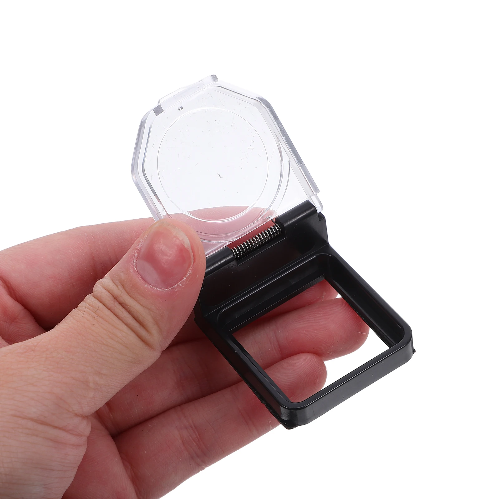 

2pcs Button Switch Cover For Pc Power Button Protective Cap Universal Fit Transparent Wear Resistant Easy Install Switch Guard