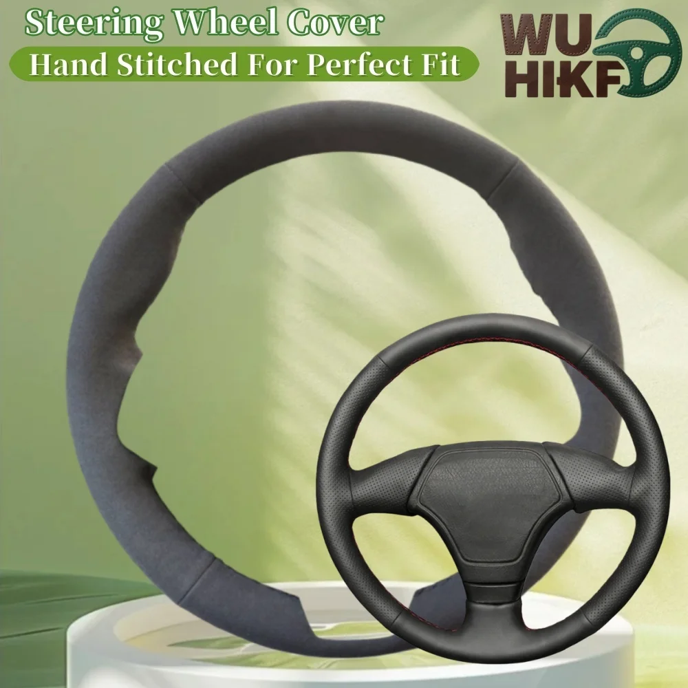 

DIY Suede Steering Wheel Cover For BMW 3 Series E36 E46 5 Series E39 1995-2000 8 Series E31 1995-1997 Customized Steering Wrap