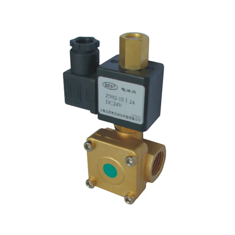 Valves Z392 Brass Series 2/2 Way Pilot Diaphragm Normally Open NO  24v 12v AC220v 110v Ac Dc air Water Oil Solenoid Valve