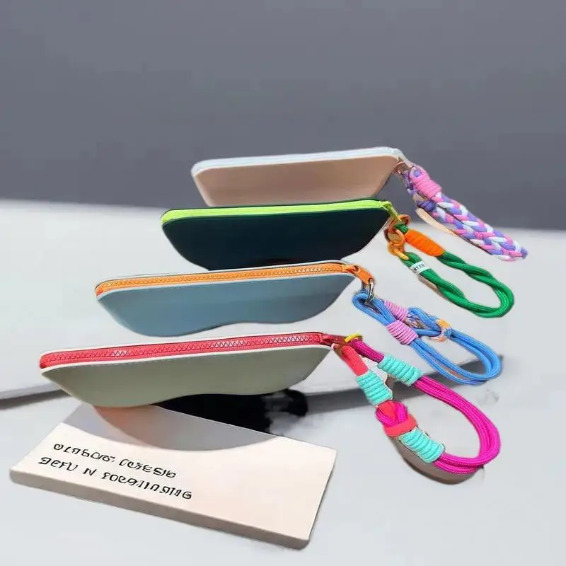 휴대용 실리콘 안경 가방 선글라스 보호 커버 보관 가방 방수 근시 안경 가방