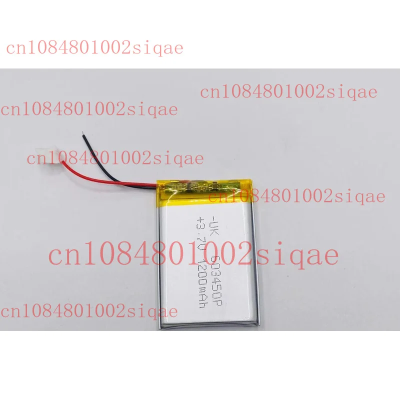 

1200mAh 3.7V LiPo Rechargeable Battery Cells For MP3 MP4 PSP GPS Speaker 603450