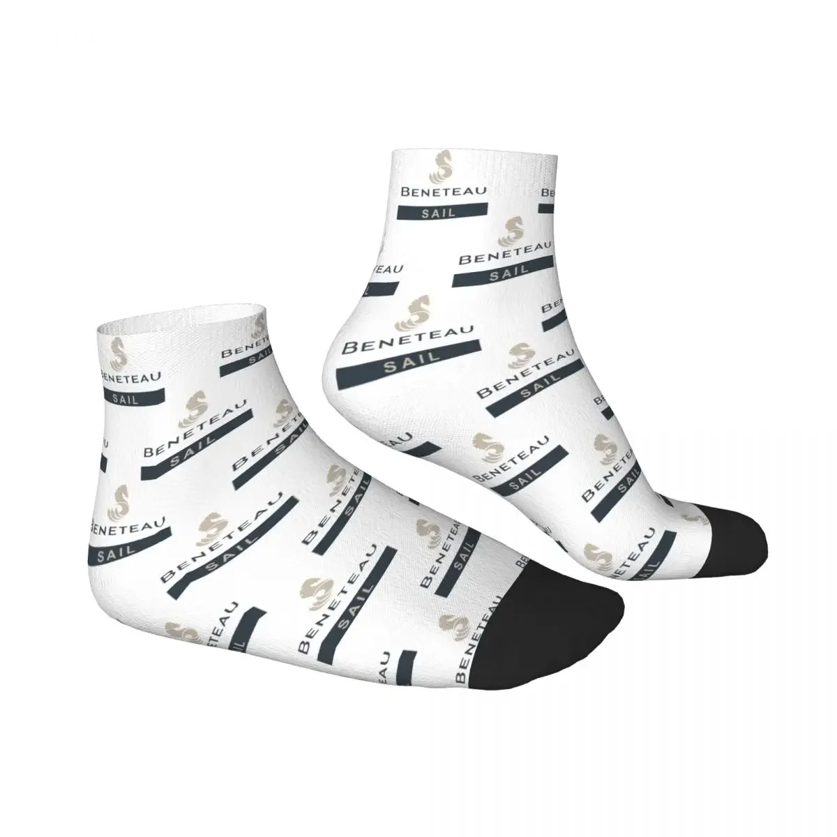 Beneteau calcetines náuticos Harajuku medias de alta calidad calcetines para todas las estaciones accesorios para regalos de Navidad para hombre y mujer